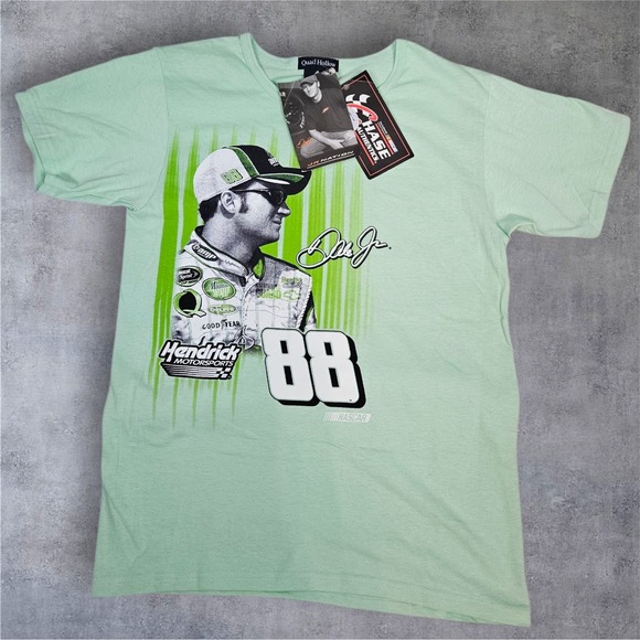 Dale Earnhardt Jr NASCAR Racing Shirt #88 JR Nation Quail Hollow Small New P37 - Picture 1 of 11